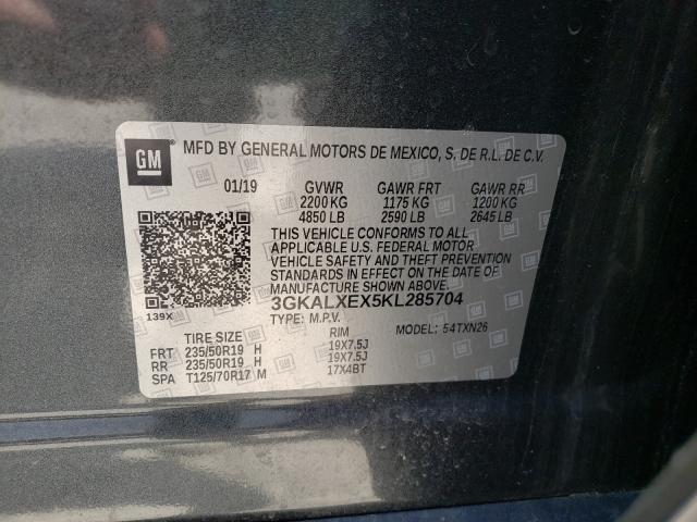 2019 GMC TERRAIN DE 3GKALXEX5KL285704