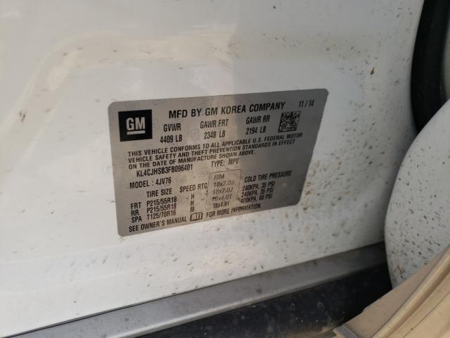 2015 BUICK ALLURE/LAC KL4CJHSB3FB096401