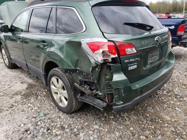 2010 SUBARU OUTBACK 2. 4S4BRBGC8A3343208