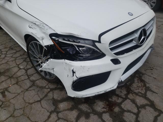 2015 MERCEDES-BENZ C 400 4MAT 55SWF6GB4FU011367