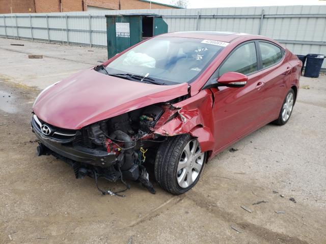 2013 HYUNDAI ELANTRA GL KMHDH4AE6DU509872