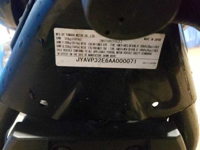 2010 YAMAHA XVS1300 CT JYAVP32E6AA000071