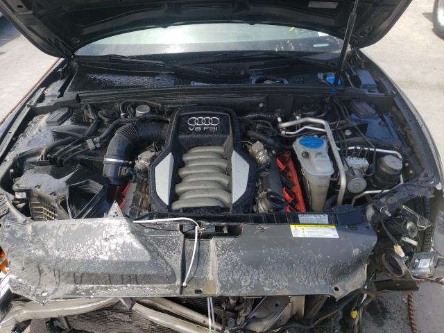 2012 AUDI S5 PRESTIG WAUVVAFR5CA001188