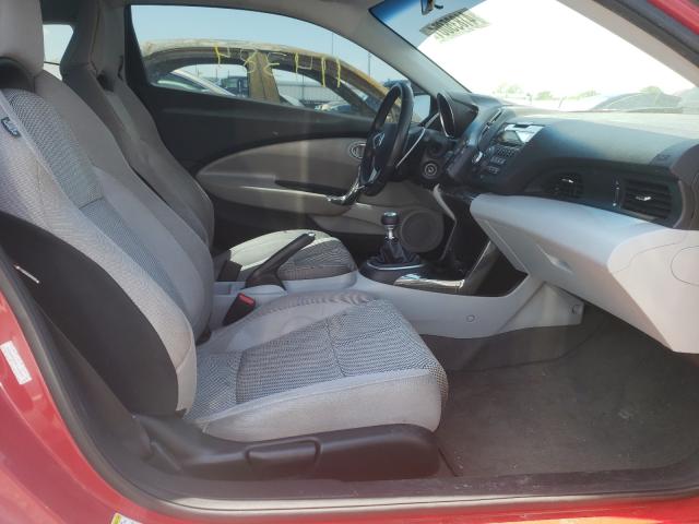 2011 HONDA CR-Z EX JHMZF1C63BS009714