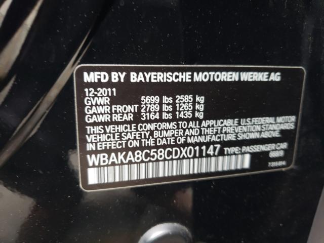 2012 BMW 750I WBAKA8C58CDX01147