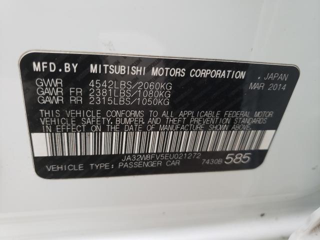 2014 MITSUBISHI LANCER EVO JA32W8FV5EU021272