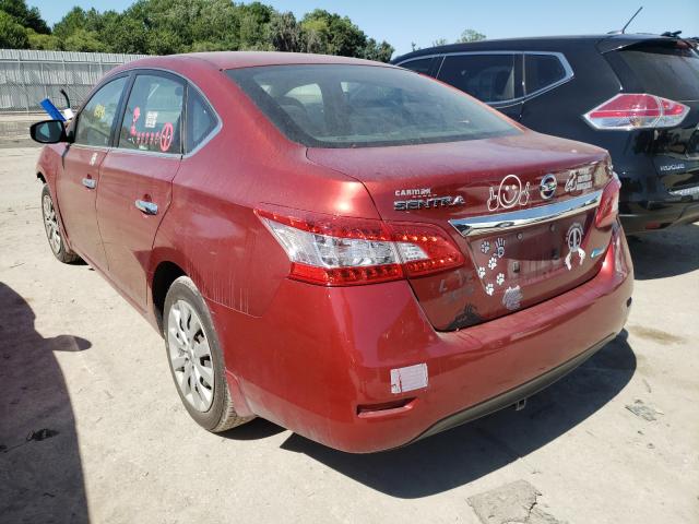2014 NISSAN SENTRA S 3N1AB7AP2EY338938