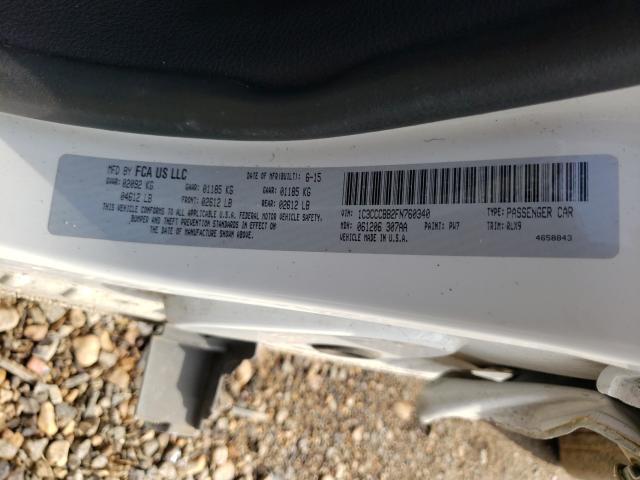 2015 CHRYSLER 200 S 1C3CCCBB2FN760340