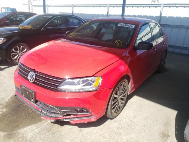 2016 VOLKSWAGEN JETTA SPOR 3VWD17AJXGM336872