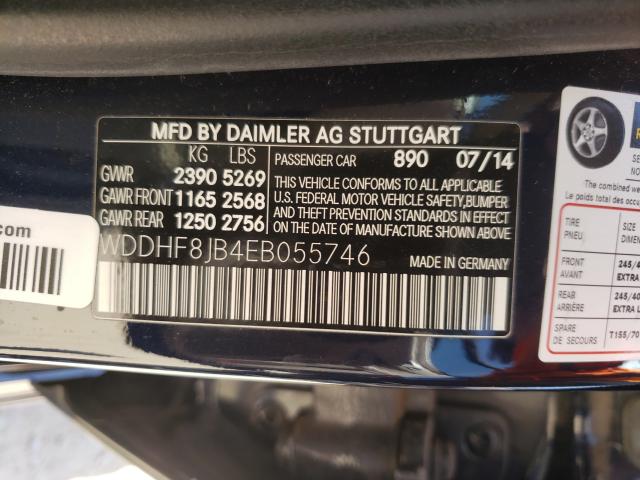 2014 MERCEDES-BENZ E 350 4MAT WDDHF8JB4EB055746