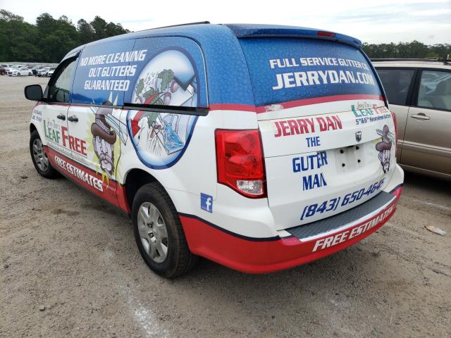 2012 DODGE RAM VAN 2C4RDGAG1CR237932