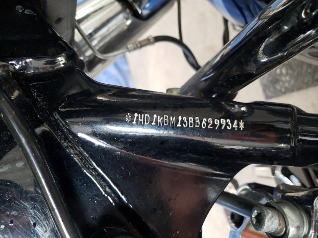 2011 HARLEY-DAVIDSON FLHX 1HD1KBM13BB629934