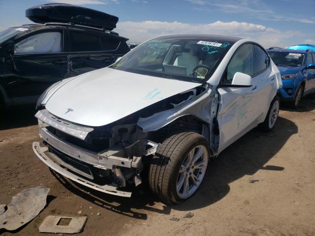 2020 TESLA MODEL Y 5YJYGDEEXLF041462
