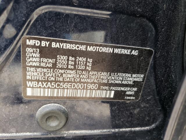 2014 BMW 535 D WBAXA5C56ED001960