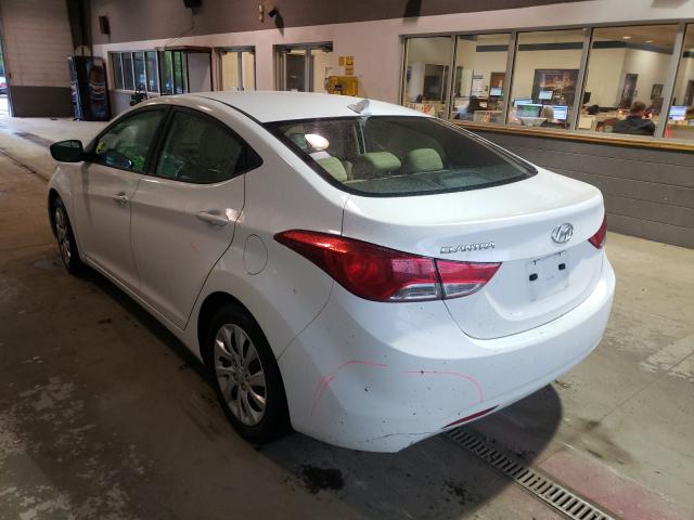 5NPDH4AE4BH052393 Hyundai Elantra Gl 2011. Фото: 2