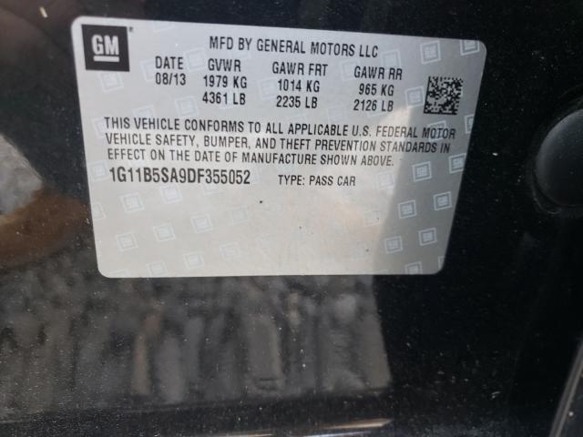 2013 CHEVROLET MALIBU LS 1G11B5SA9DF355052