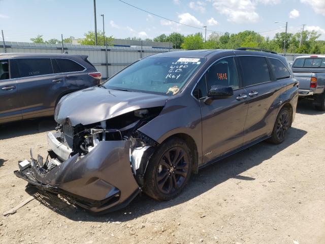 2021 TOYOTA SIENNA XSE 5TDDRKEC0MS017857