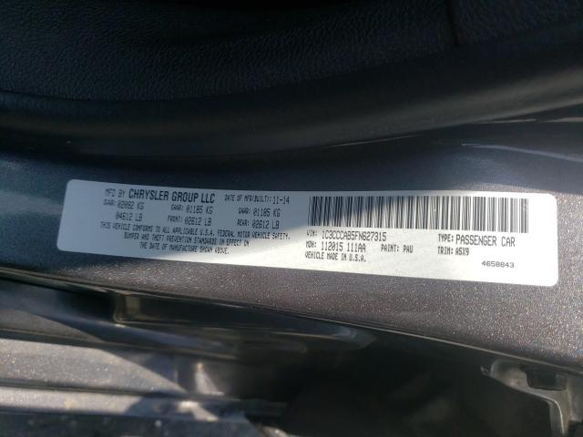 2015 CHRYSLER 200 LIMITE 1C3CCCAB5FN627315
