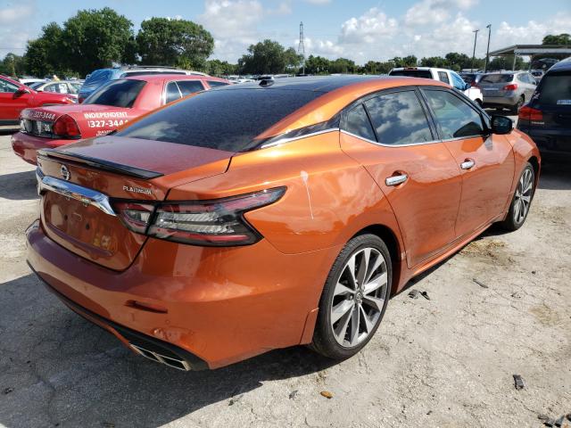 2020 NISSAN MAXIMA PLA 1N4AA6FV7LC380633