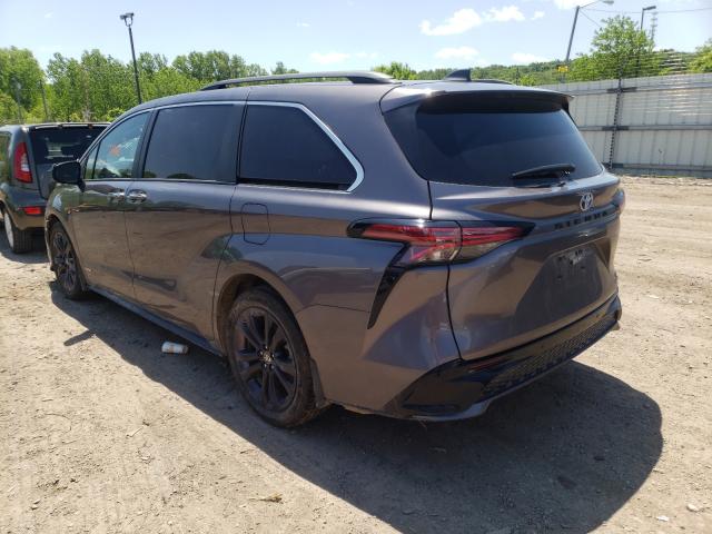 2021 TOYOTA SIENNA XSE 5TDDRKEC0MS017857