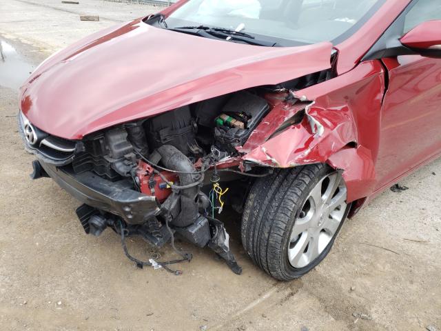 2013 HYUNDAI ELANTRA GL KMHDH4AE6DU509872