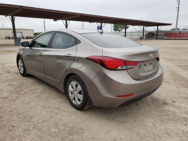 2016 HYUNDAI ELANTRA SE 5NPDH4AE0GH669359