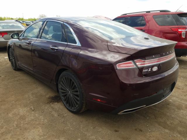 2017 LINCOLN MKZ RESERV 3LN6L5FC6HR666190