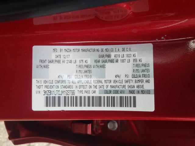 2018 MAZDA 3 SPORT 3MZBN1U70JM193799