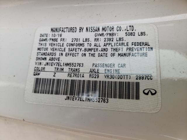 2017 INFINITI Q60 PREMIU JN1EV7EL1HM552763