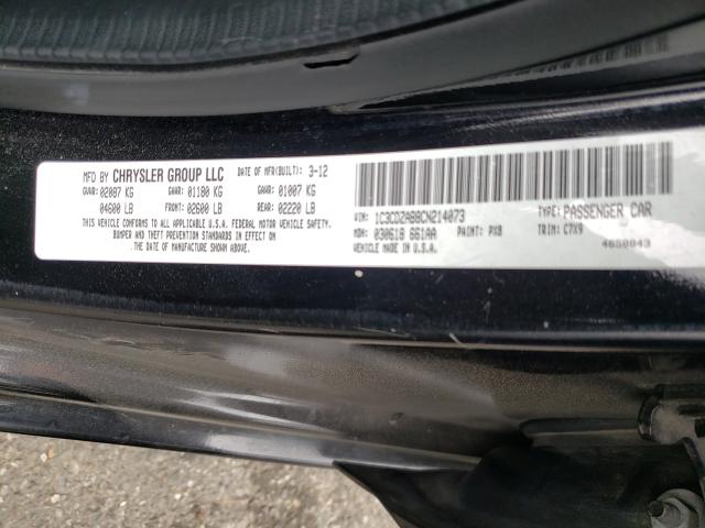 2012 DODGE AVENGER SE 1C3CDZAB8CN214073