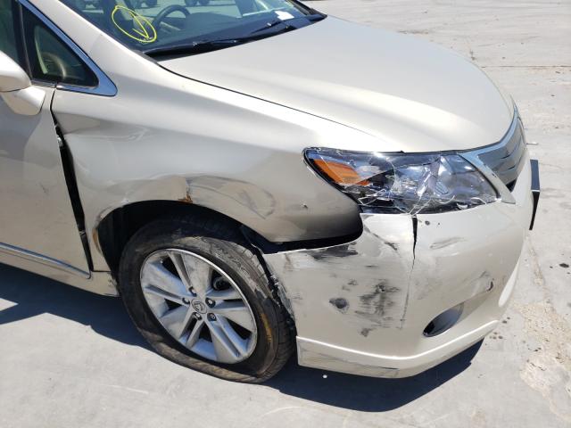 2011 LEXUS HS 250H JTHBB1BA0B2044309