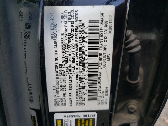 2011 MITSUBISHI ENDEAVOR S 4A4JN3AS8BE018056