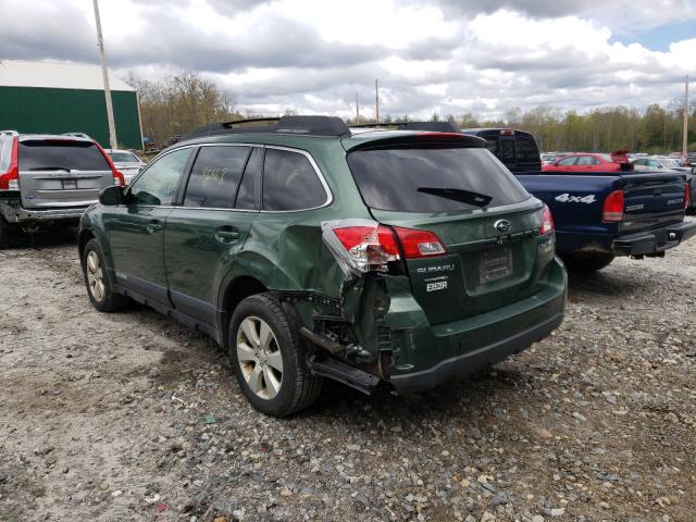 2010 SUBARU OUTBACK 2. 4S4BRBGC8A3343208