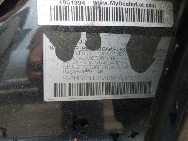 2011 AUDI S4 WAUBGAFL4BA064550