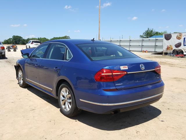 2016 VOLKSWAGEN PASSAT S/R 1VWAT7A3XGC039570