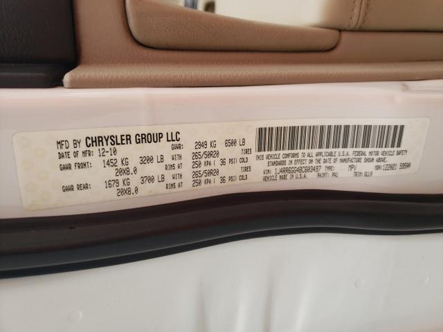 2011 JEEP GRAND CHER 1J4RR6GG4BC603497