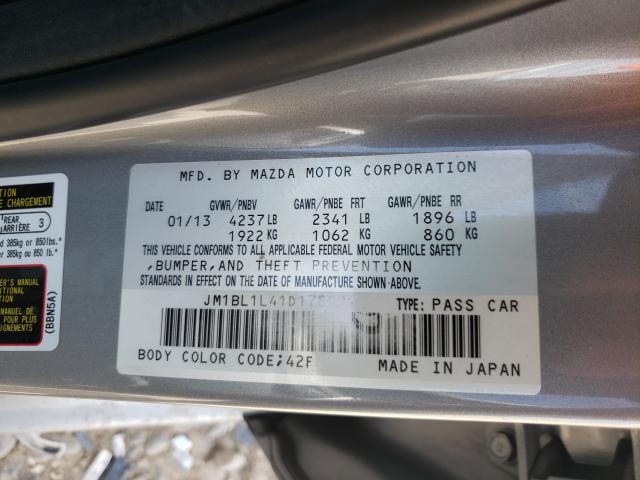 2013 MAZDA SPEED 3 JM1BL1L41D1785214