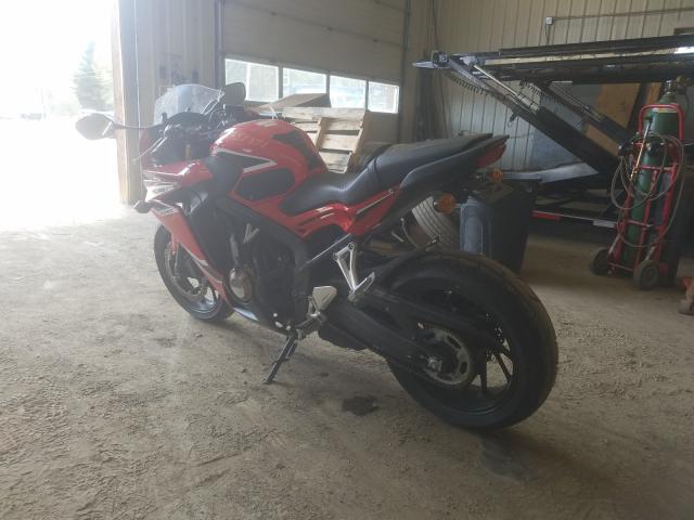 2018 HONDA CBR650 F MLHRC7409J5400321