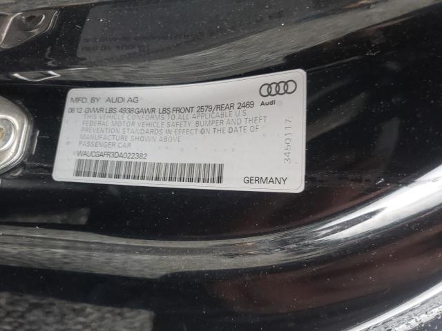 2013 AUDI S5 PREMIUM WAUCGAFR3DA022382