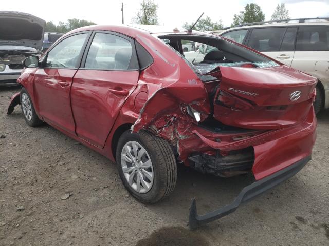 2019 HYUNDAI ACCENT SE 3KPC24A35KE068358