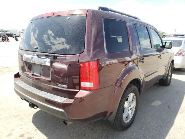 2010 HONDA PILOT EX 5FNYF4H45AB010347