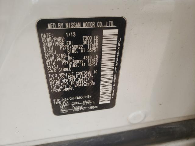 2013 INFINITI QX56 JN8AZ2NF0D9531482