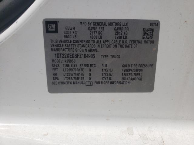 2015 GMC SIERRA K25 1GT22XEG8FZ104905
