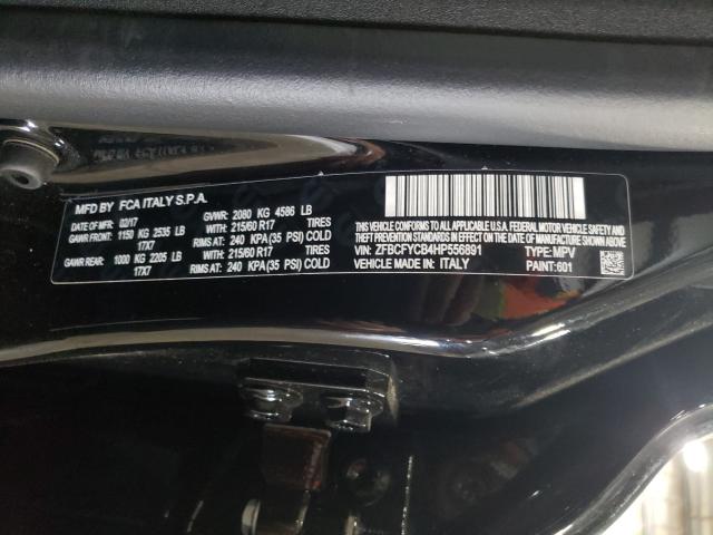 2017 FIAT 500X TREKK ZFBCFYCB4HP556891