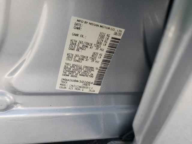 2021 NISSAN TITAN SV 1N6AA1ED8MN501064