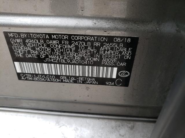 2018 LEXUS GS 350 BAS JTHCZ1BL9JA010410