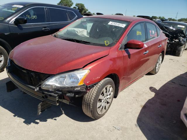 2014 NISSAN SENTRA S 3N1AB7AP2EY338938