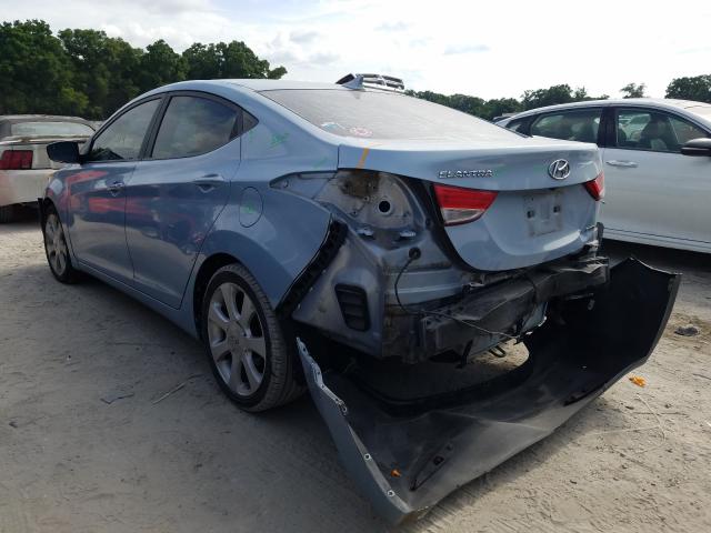 2011 HYUNDAI ELANTRA GL KMHDH4AE0BU091029