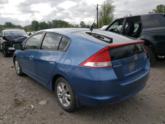 2010 HONDA INSIGHT EX JHMZE2H75AS042349