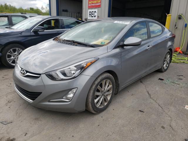 2014 HYUNDAI ELANTRA SE KMHDH4AE6EU031535